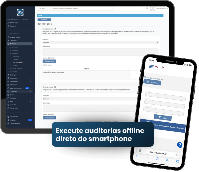 Software para Gestão de Auditorias | Execução