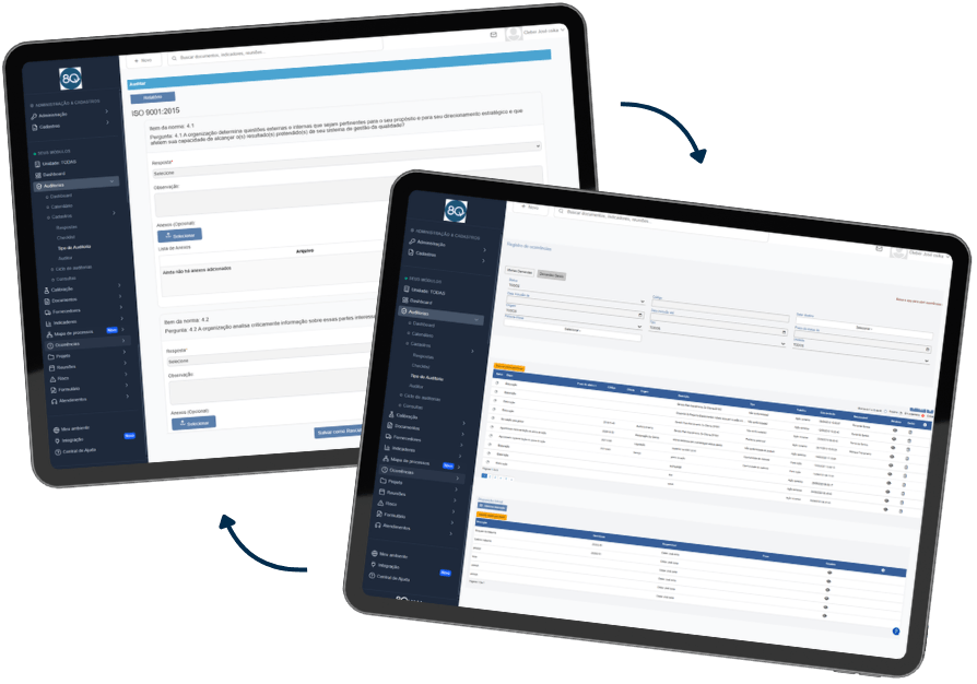 Software para Gestão de Auditoria | Tratativas