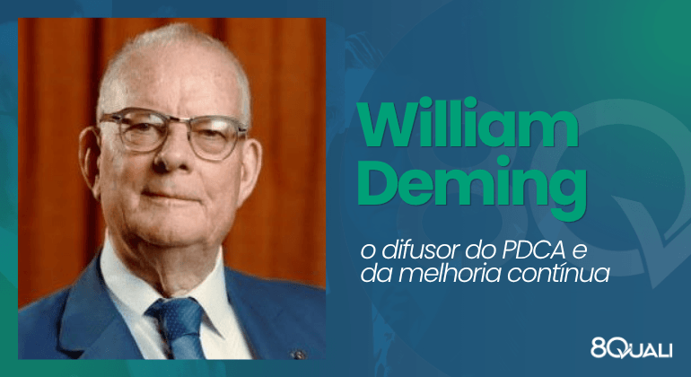 Gurus da Qualidade - foto de William Edwards Deming